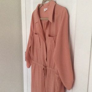 Salmon color dress